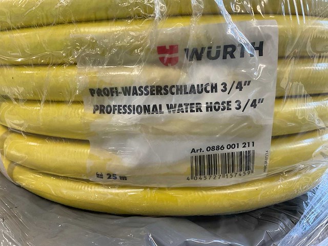 Wurth 0886 001 211 rollen waterslang (30x) - afbeelding 3 van  4