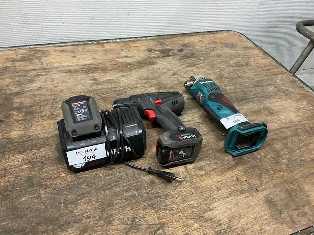 Würth abs 12 compact boormachine - afbeelding 1 van  6