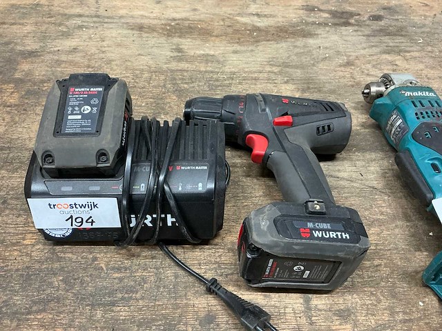 Würth abs 12 compact boormachine - afbeelding 3 van  6