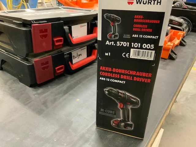 Wurth abs 12 compact schroefboormachine - afbeelding 2 van  4