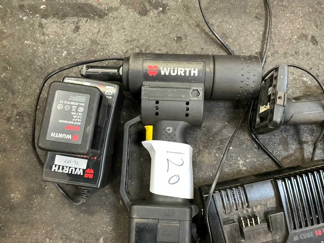 Wurth accugereedschap - afbeelding 2 van  6