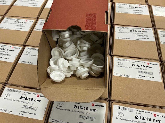 Würth afdekkap zeskant 16/19mm (13.800x) - afbeelding 3 van  4
