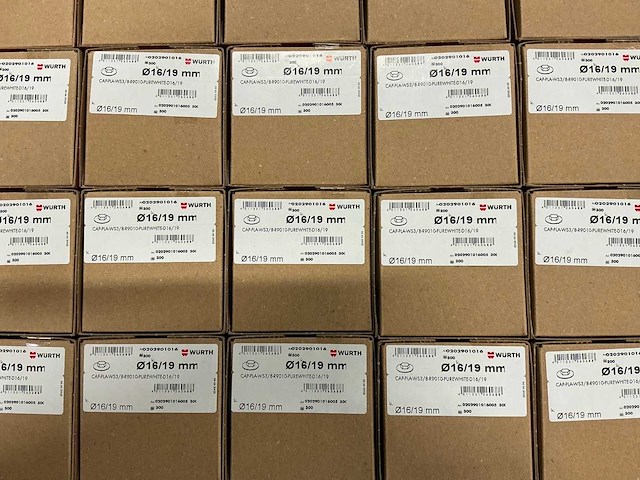 Würth afdekkap zeskant 16/19mm (13.800x) - afbeelding 4 van  4