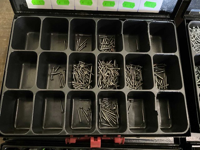 Würth assortimentskoffer + inhoud (4x) - afbeelding 4 van  4
