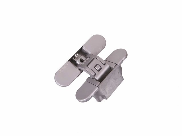 Wurth blind deurscharnier chroom satijn - 0688313556 - afbeelding 1 van  6
