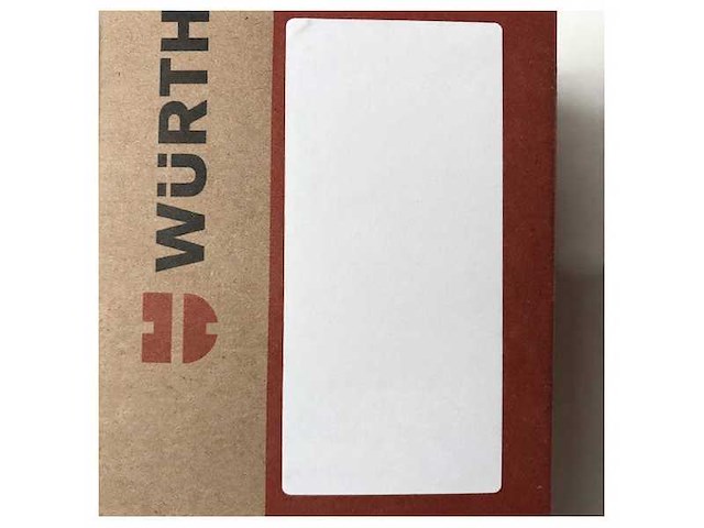 Wurth blind deurscharnier chroom satijn - 0688313556 - afbeelding 3 van  5