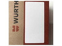 Wurth blind deurscharnier chroom satijn - 0688313556 - afbeelding 3 van  5