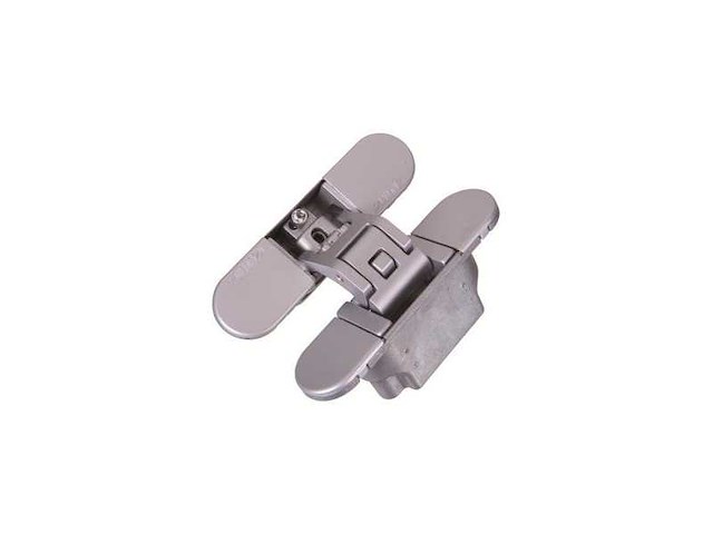 Wurth blind door hinge chrome satin - 0688313556 - afbeelding 2 van  6