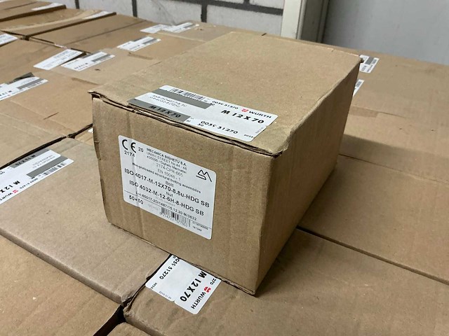 Würth bout m12x70 mm (1000 stuks) - afbeelding 1 van  3