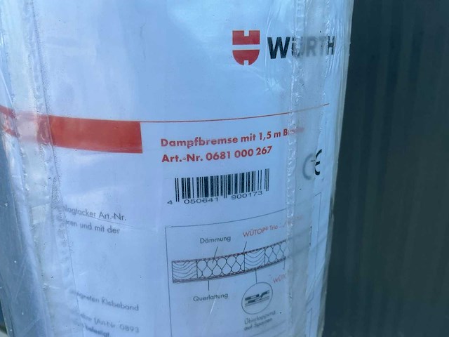 Wurth dampremmende folie gewapend op rol (4x) - afbeelding 3 van  4