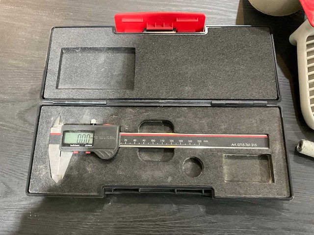 Würth digitale schuifmaat - afbeelding 2 van  7