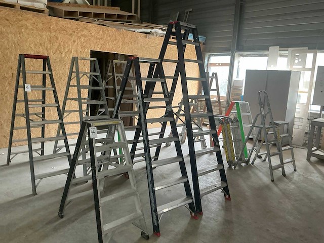 Wurth / dirks ladder (3x) - afbeelding 1 van  3