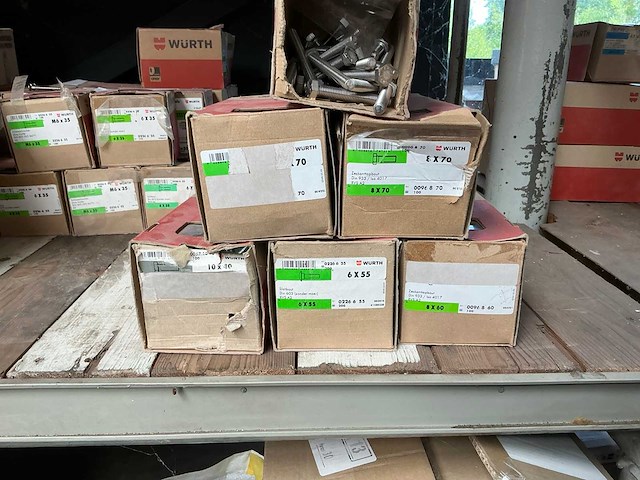 Würth diverse rvs bouten (6x) - afbeelding 3 van  3