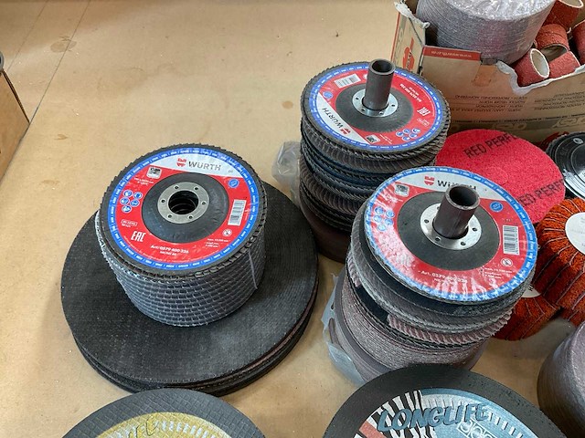 Würth diverse slijp en schuur materialen - afbeelding 5 van  7