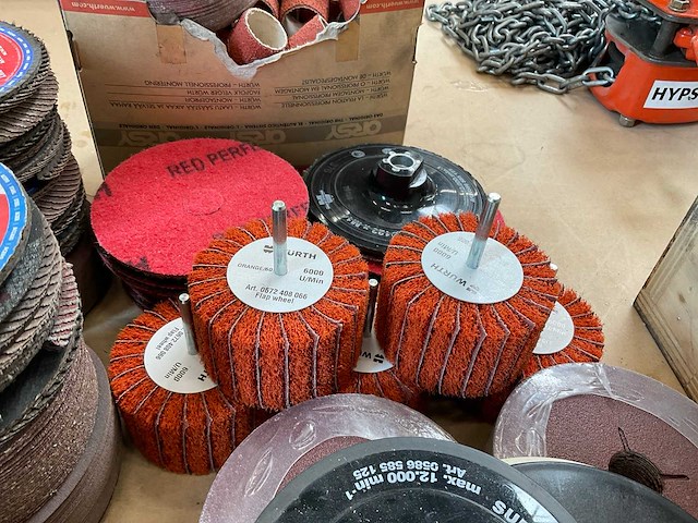 Würth diverse slijp en schuur materialen - afbeelding 6 van  7