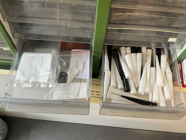 Würth firstec kleingoed ladekastje met inhoud (2x) - afbeelding 3 van  20