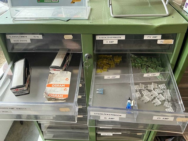 Würth firstec kleingoed ladekastje met inhoud (2x) - afbeelding 6 van  20