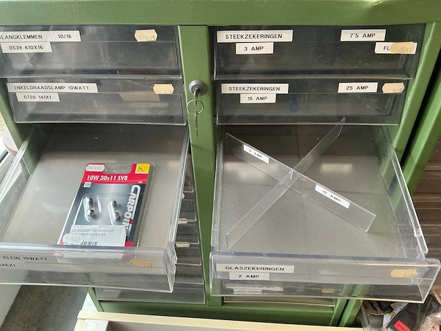 Würth firstec kleingoed ladekastje met inhoud (2x) - afbeelding 7 van  20