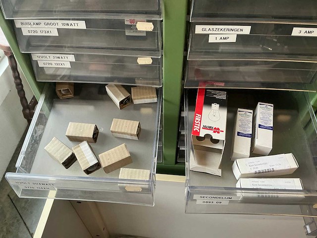 Würth firstec kleingoed ladekastje met inhoud (2x) - afbeelding 10 van  20