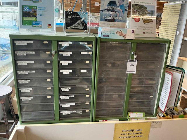 Würth firstec kleingoed ladekastje met inhoud (2x) - afbeelding 12 van  20