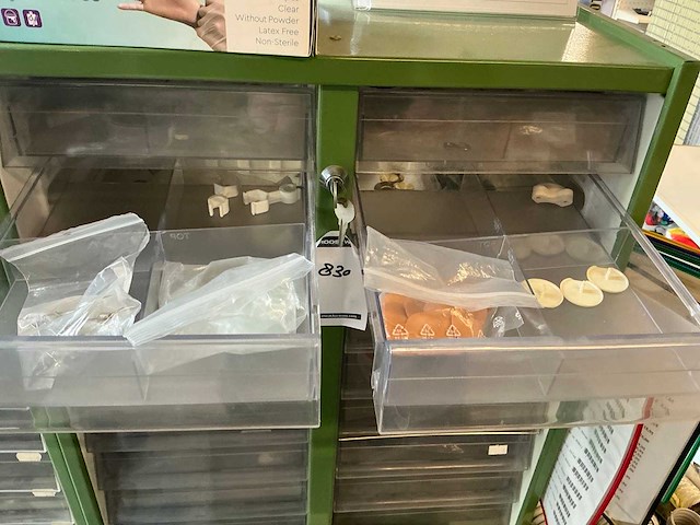 Würth firstec kleingoed ladekastje met inhoud (2x) - afbeelding 16 van  20