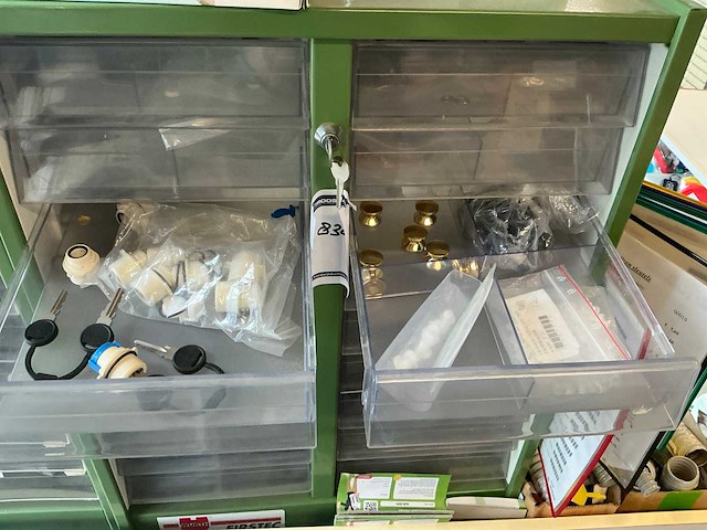 Würth firstec kleingoed ladekastje met inhoud (2x) - afbeelding 17 van  20