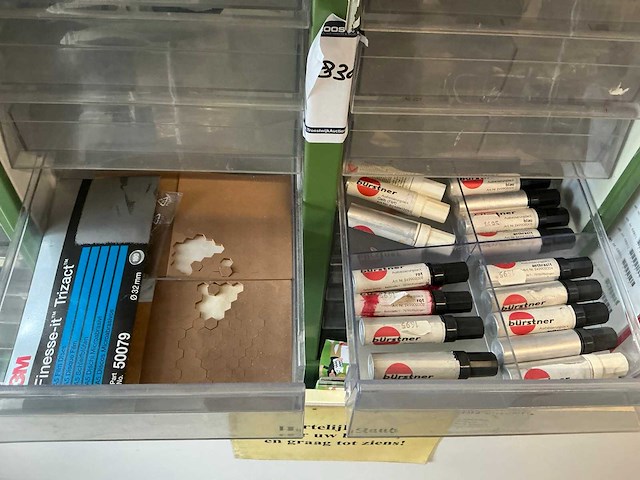 Würth firstec kleingoed ladekastje met inhoud (2x) - afbeelding 19 van  20