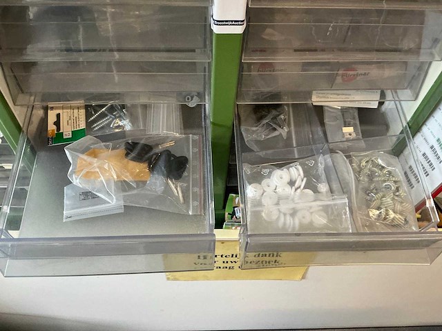 Würth firstec kleingoed ladekastje met inhoud (2x) - afbeelding 20 van  20