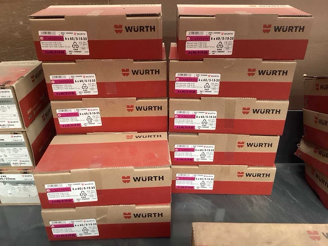 Würth, fischer partij bevestigingsmateriaal - afbeelding 4 van  18