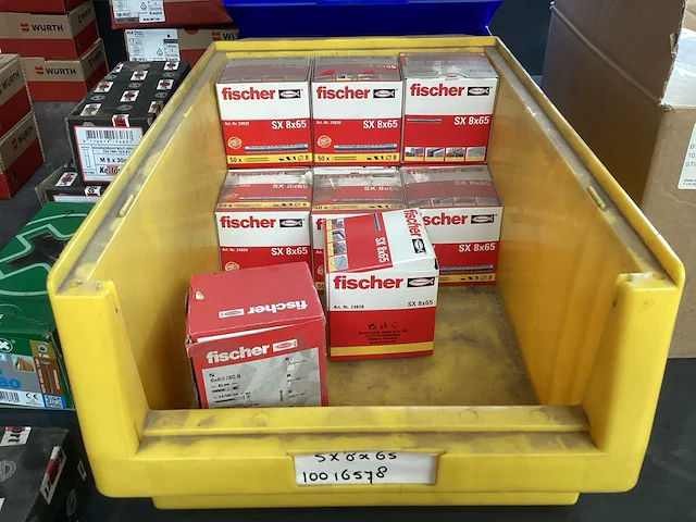 Würth, fischer partij bevestigingsmateriaal - afbeelding 8 van  18
