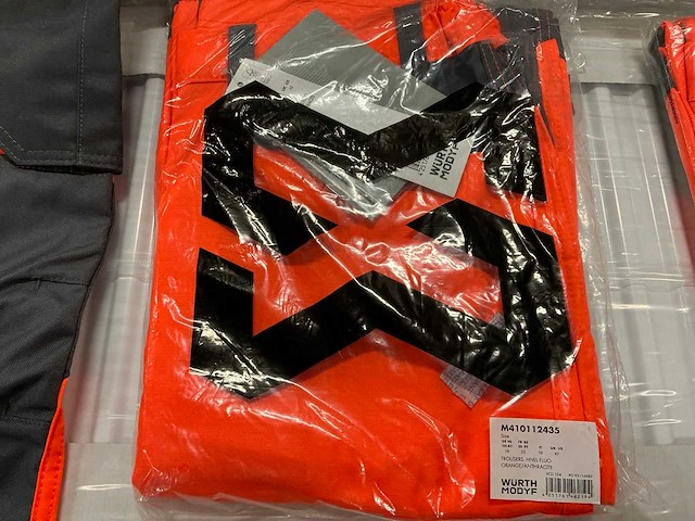 Würth fluo oranje werkkleding (5x) - afbeelding 4 van  7