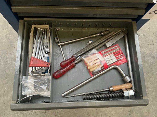 Würth gereedschapswagen 7 laden - afbeelding 2 van  14