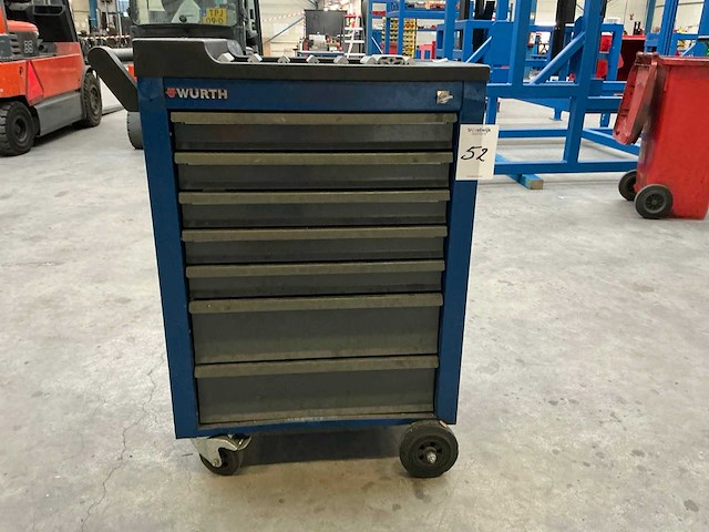 Würth gereedschapswagen 7 laden - afbeelding 7 van  14