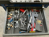 Würth gereedschapswagen 7 laden - afbeelding 13 van  14
