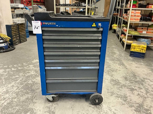 Würth gereedschapswagen 7 laden - afbeelding 6 van  13
