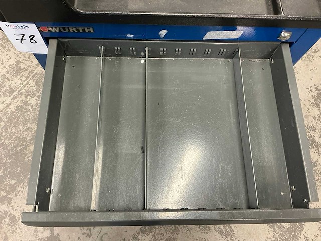 Würth gereedschapswagen 7 laden - afbeelding 10 van  12