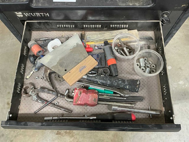 Wurth gereedschapswagen - afbeelding 5 van  10
