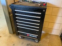 Würth gevulde gereedschapswagen - afbeelding 1 van  10