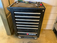 Würth gevulde gereedschapswagen - afbeelding 3 van  10