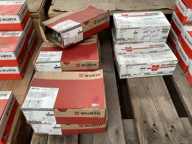 Würth, hilti partij fixankers - afbeelding 2 van  26