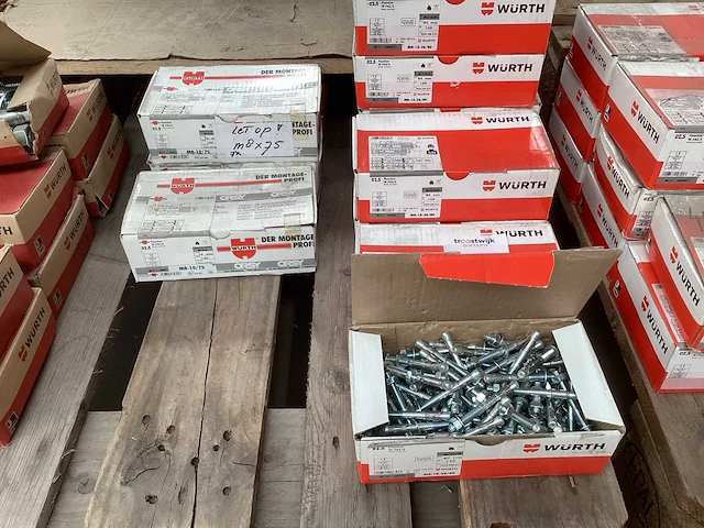 Würth, hilti partij fixankers - afbeelding 6 van  26
