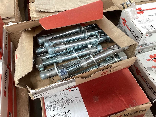 Würth, hilti partij fixankers - afbeelding 3 van  26
