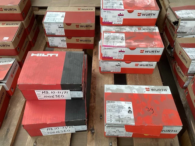 Würth, hilti partij fixankers - afbeelding 25 van  26