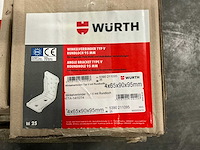 Würth hoekanker type v met rond gat (50x) - afbeelding 3 van  3