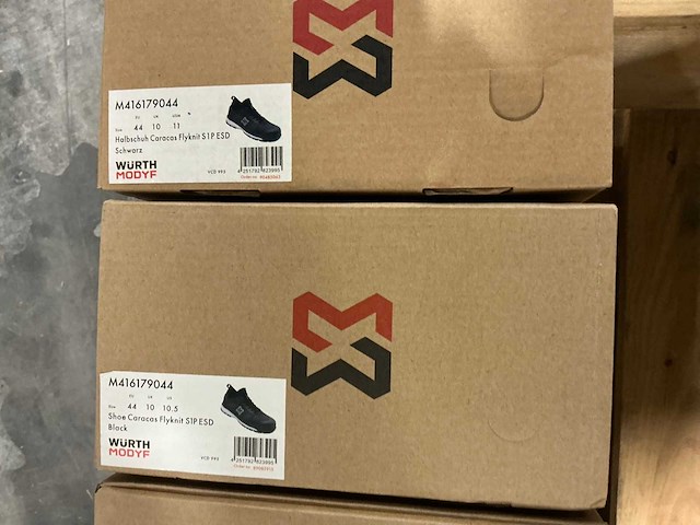 Würth lage veiligheidsschoenen zwart, maat 44 (5x) - afbeelding 9 van  9