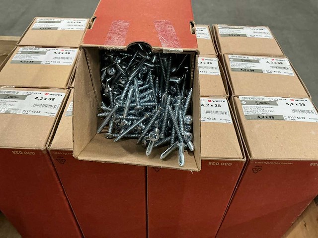 Würth linsenkopschroeven 4,2x38mm (13.000x) - afbeelding 4 van  5