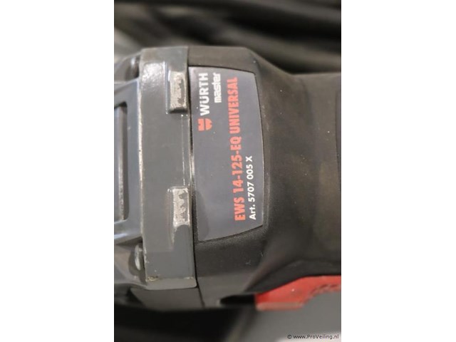 Würth master ews 14-125-eq universal haakse slijper - afbeelding 4 van  6