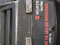 Würth master ews 14-125-eq universal haakse slijper - afbeelding 3 van  6