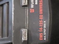 Würth master ews 14-125-eq universal haakse slijper - afbeelding 3 van  6