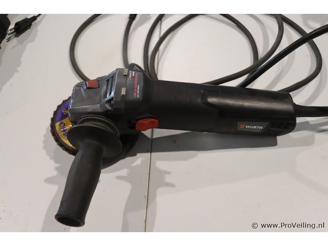 Würth master ews 14-125-eq universal haakse slijper - afbeelding 1 van  6